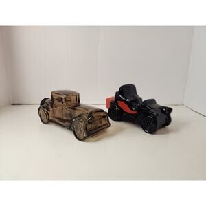 Lot of 2 Vintage Avon Aftershave Bottles – Classic Car & Model T Collectible